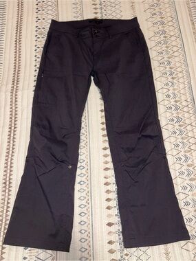 Prana women’s hiking pants size 12 NWOT charcoal color